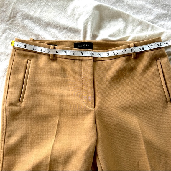 Talbots Hampshire Tan Pants - Size 12 - Picture 11 of 12